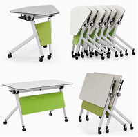 Mobilier de bureau moderne design simple personnalisé bureau modulaire pliable