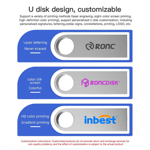 Mini kim loại USB flash drive 2GB di động không thấm nước Bộ nhớ USB Stick kim loại Pendrive 2.0 USB Flash Drive 64GB 32GB 16GB 8GB 4GB - Product Image 2