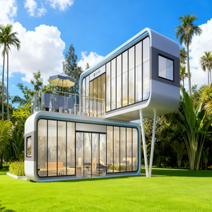 Cabane préfabriquée en aluminium aéronautique <span class=keywords><strong>de</strong></span> type capsule, insonorisée, pour hôtel <span class=keywords><strong>de</strong></span> montagne - Product Image 3