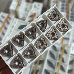 Outils de tournage CNC de haute qualité, revêtement PVD, inserts en carbure de forme trigonale WNMG080404/08 pour le traitement de l'acier inoxydable - Product Image 6