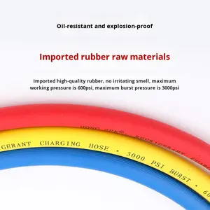 Valvola a Sfera con Tubo di Carica Refrigerante in Rame Hongsen HS-336-BV per Condizionatori Auto e Frigoriferi - Product Image 3