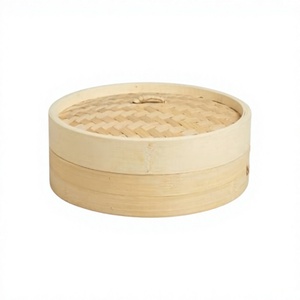 Hotel Accessories Tableware Dimsum <b>Steamer</b> Box For Restaurant Use Round Shape Momo <b>Steamer</b> Box At Cheap Prices - Product Image 1