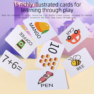 Jouets Montessori en bois pour l'apprentissage des mots et des chiffres, blocs de lettres de l'alphabet et jouets mathématiques, jouets éducatifs précoces pour les tout-petits - Product Image 4