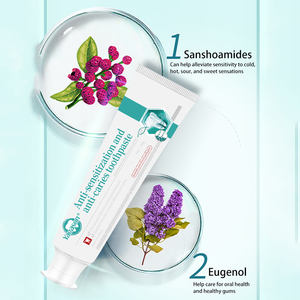 Dentifricio per la sensibilità In-Stock con fluoro per l'idrossiapatite Anti-cavità per la cura delle gengive dei <span class=keywords><strong>denti</strong></span> sensibili - Product Image 4