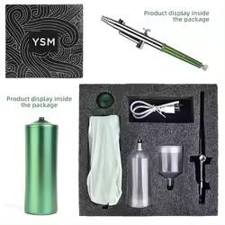 Producto En Tendencia Rechargeable Ombre Ongles Aérographes Tatouage Gâteau Outils De Fabrication Pistolet - Product Image 2