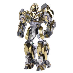 Rompecabezas de Metal de transformación en 3D para niños, modelo <span class=keywords><strong>Bumblebe</strong></span>, juguete educativo, hecho a mano, Manual, regalo, Juguetes - Product Image 2