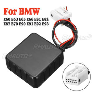 Module Bluetooth 5.0 pour voiture 12V, adaptateur de câble AUX, radio audio stéréo AUX-IN pour BMW E60-E66 E70 E82 E87 E90 E92 - Product Image 2