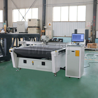 Plotter de Corte Digital CNC de Cama Plana MISHI, Totalmente Automático, con Cuchilla Oscilante, Bomba de Corte, para Tableros de hasta 50mm de Grosor, Alta Eficiencia