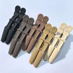 Personalizzato placcato dorato per coccodrillo alligatore fermagli per capelli salone di plastica per capelli per ragazze - Product Image 1