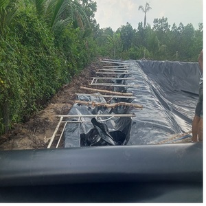 2 mét HDPE màng đất Pond Liner cho thủy canh hồ bơi trang trại dam - Product Image 5