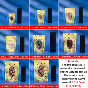 Food Grade Resealable Stand up <strong>Pouches</strong> Plastic Packaging Bags for Snacks Coffee Tea Nuts Chewing Gum Sushi <strong>Milk</strong> Pet Food Jelly - Product Image 4