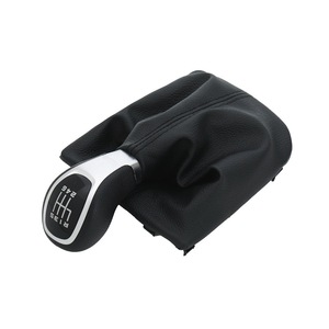 Geely Gear <b>Shift</b> <b>Knob</b> Cover 6-Speed Black Leather Ergonomic Fitment - Product Image 3