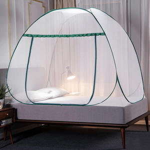 Net Mosquito A Mosquito Net New Design Yurt Encryption Not Need To Installation Foldable Full Cover Bed Net Double Size Bed Full Cover Mosquito Net