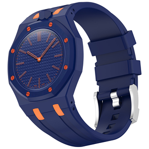 Correa de Reloj de Silicona Upro Lépine para AP -swatch Royal Pop 12 O'clock Crown Mod Kit, Estilo Royal Oak, Conversión de Reloj de Bolsillo - Product Image 3