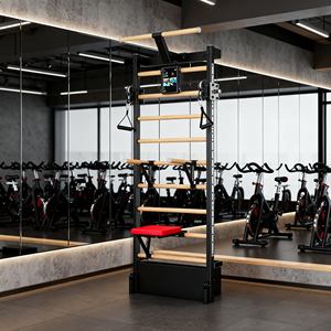 Paquete Completo de Escalera Sueca con Barras, Colchoneta, Correas y Guía de Entrenamiento para Gimnasio en Casa - Product Image 5