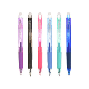 Customizable 0.7mm Crystal Blue Erasable Gel <b>Pen</b> With Logo Printing For Promotional Use - Product Image 5