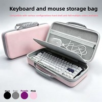 Sac de rangement pour clavier personnalisable uniquement pour configurations à 60/68/75/87/98/104 touches ; pour périphériques clavier-souris intégrés