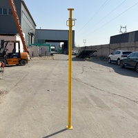 Étai de soutènement réglable Peri Prop en acier robuste pour la construction extérieure, échafaudage galvanisé pour usage extérieur