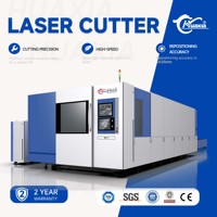 Machine de découpe laser à fibre CNC 6 kW économique avec rotatif pour tubes et plaques métalliques