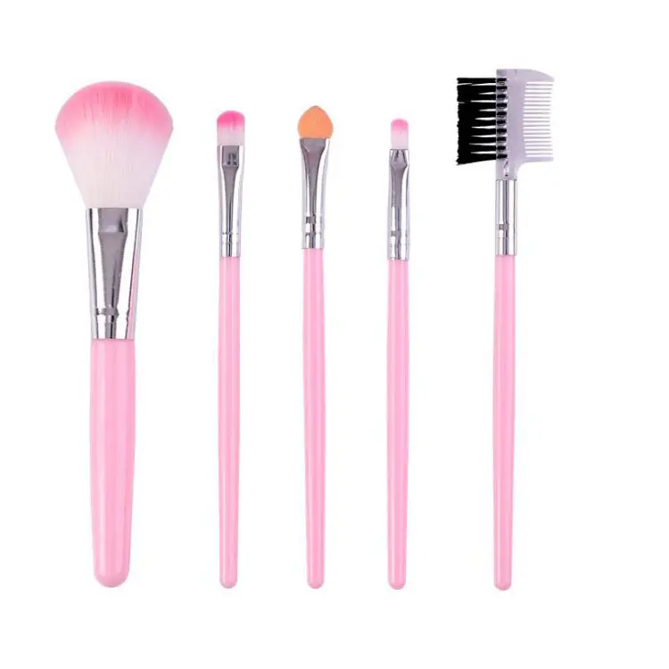 Ensemble de pinceaux de maquillage Produits de beauté professionnels avec pinceau à sourcils Outil cosmétique pour fard à paupières Outil de maquillage doux