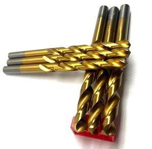 ดอกสว่านเจาะโลหะ APEX DIN338 HSS M35 โคบอลต์ 5% M42 โคบอลต์ไทเทเนียม ก้านตรง - Product Image 3