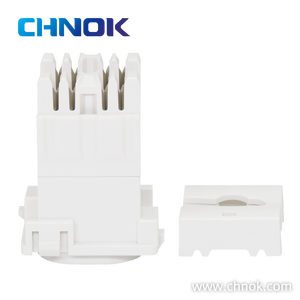 แจ็ค RJ45 UTP แบบออสเตรเลีย DP-KJ-8135 Cat6A 8P8C 180 องศา สีขาว โมดูลคีย์สโตน แผงแพทช์ 6 เมตร ชุบทอง 568A/568B - Product Image 6