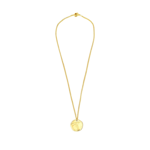Collana Angelina in acciaio inossidabile con ciondolo a forma di lettera T da 1,9 cm, placcata in oro, gioielli alla moda per donna - Product Image 1