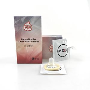 Chine Préservatifs masculins en latex de qualité supérieure fabriqués sur mesure saveur menthe avec sensation naturelle et humidité supplémentaire Sentez la différence! - Product Image 5