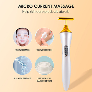 Barra de Belleza para Lifting Facial K.SKIN, Reafirmante de Piel, Portátil, en Forma de T, Masajeador Facial de Acero Inoxidable, Equipo de Masaje para Lifting Facial - Product Image 3