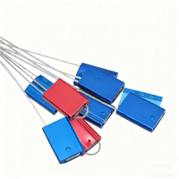 Sellos de Seguridad para Contenedores de Envío DX207C Marca Dingxin, OEM/ODM Disponible, Número de Serie Personalizado, a Prueba de Manipulaciones, ABS+Acero, Alta Seguridad