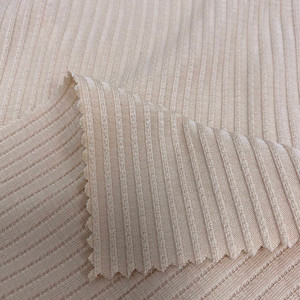 Couleur personnalisée 4Way Stretch Tissu Rayonne Élasthanne <span class=keywords><strong>Jersey</strong></span> 200Gsm 47 <span class=keywords><strong>Viscose</strong></span> 47 Coton 6 Spandex Tricoté pour Filles - Product Image 5