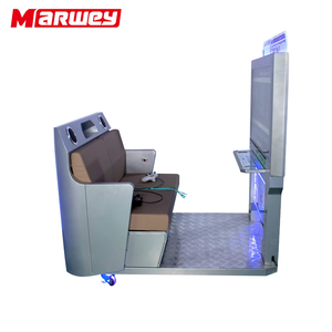 Nouveautés Marwey : Console de jeu rétro classique pour 2 joueurs avec manettes métalliques, machine de jeux vidéo pour centre d'amusement - Product Image 6
