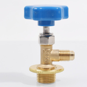 340 universel peut robinet vanne laiton fluor ouvre-bouteille pour toutes les bouteilles de réfrigérant R22 R134A <span class=keywords><strong>R410A</strong></span> outils de climatisation - Product Image 4