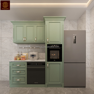 Mobile da <span class=keywords><strong>cucina</strong></span> <span class=keywords><strong>in</strong></span> <span class=keywords><strong>legno</strong></span> <span class=keywords><strong>massello</strong></span> personalizzato moderno angolo cottura compatto per hotel e piccoli armadi <span class=keywords><strong>in</strong></span> <span class=keywords><strong>legno</strong></span> montaggio - Product Image 1