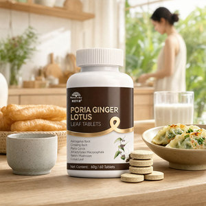 Comprimés de Poria, gingembre, feuille de lotus, astragale, ginseng, <span class=keywords><strong>réglisse</strong></span>, ganoderma, marque privée OEM - Product Image 2