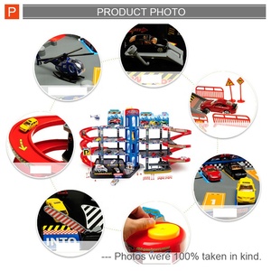 EPT DIY <span class=keywords><strong>Parking</strong></span> pour voitures miniatures, <span class=keywords><strong>Garage</strong></span> de stationnement urbain pour voitures miniatures - Product Image 2