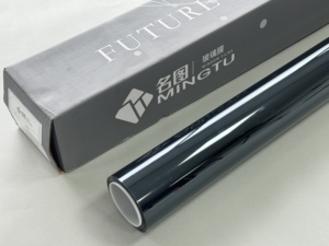 Film solaire pour vitres Mngtu, film PET changeant de couleur, anti-rayures, anti-UV, anti-chaleur, auto-adhésif, 1,52*30M, film teinté pour voiture 3M - Product Image 3