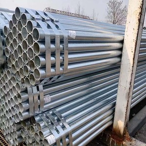 Tubo Quadrato in Acciaio al Carbonio Zincato <span class=keywords><strong>per</strong></span> Ponteggi Edili, Tubo <span class=keywords><strong>per</strong></span> Serre Lunghezza 12m, Tubo Strutturale Pre-Zincato - Product Image 4
