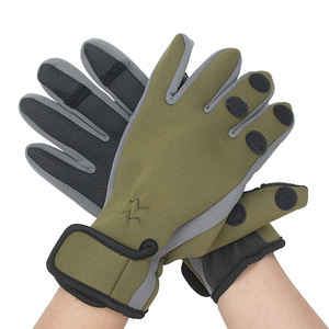 Guantes de Pesca Multiusos de Neopreno Impermeables para Clima Frío, con Cierre Ajustable en la Muñeca y Diseño de Tres Dedos - Product Image 5