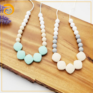 <span class=keywords><strong>Collier</strong></span> en silicone pour bébé, jouet de dentition, <span class=keywords><strong>collier</strong></span> d'allaitement sensoriel pour bébé, enfant, adulte atteint d'autisme, TDAH - Product Image 2
