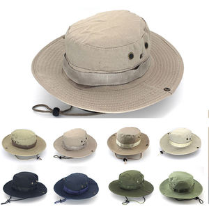 หมวกปีกกว้างพิมพ์ลายพรางหมวกปีกกว้างหมวกหมวกหมวกตกปลาสำหรับผู้ชายฤดูร้อนกลางแจ้ง - Product Image 5