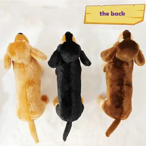 2024 Custom Dog Stuffed Animal Plush Toys Dachsund Long Body Soft Stuffed Dog Toy For Sales