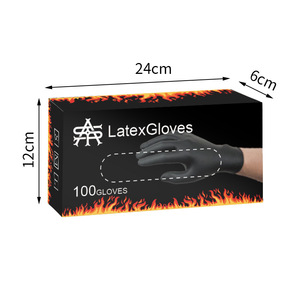 Gants en latex Yuanyun, 100 pièces, petits, moyens, grands, gants de sécurité jetables, usage domestique - Product Image 1