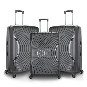 New Style OEM ODM luggage 3pcs travel suitcase set custom color