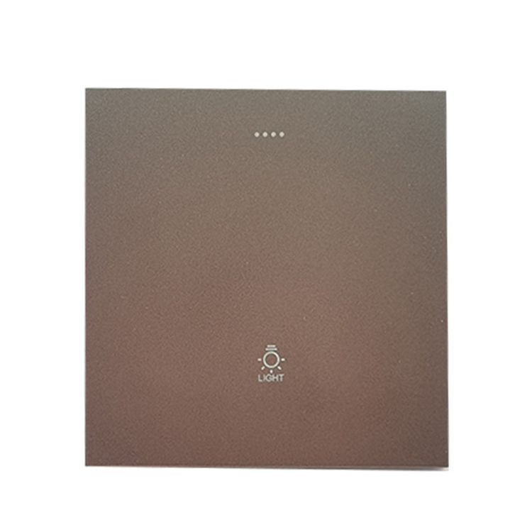 VNX Hotel Smart Home 1 Gang Light Switches British Standard Smart Wifi Zigbee Wall Touch Switch