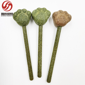 कस्टम स्वस्थ दंत स्वास्थ्य दांतों की सफाई पालतू खिलौने पर्यावरण के अनुकूल ctnip चबाने वाले लोलिपोप बिल्ली खिलौना - Product Image 2