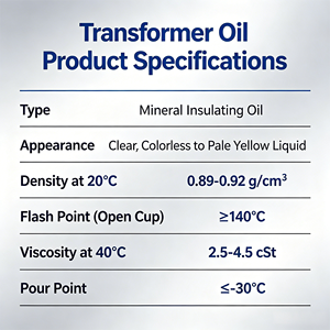 Huile de transformateur industrielle en gros, excellente huile d'isolation électrique anti-oxydation pour équipements électriques haute tension - Product Image 3