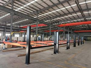 Sollevatore Auto a Quattro Colonne Trihero Workshop 4000kg, Prezzo all'Ingrosso, Alta Qualità, con 1 o 2 Martinetti a Rullo, Capacità 4T - Product Image 5