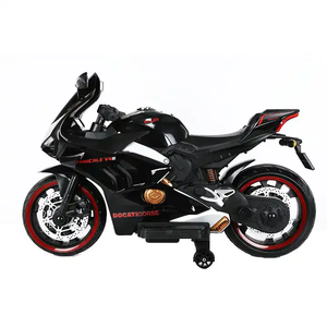 NOUVEAU Moto Jouet pour Enfants Rouge Blanc Bleu en Plastique pour Enfants de 5 à 9 Ans avec Musique, Lumières LED et Alimentation USB/Batterie - Product Image 5