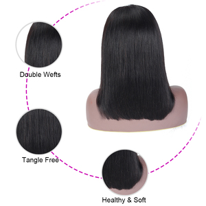 Giá Rẻ Giá Ngắn <span class=keywords><strong>Bob</strong></span> Tóc Giả Tóc Con Người 13x4 Ren Phía Trước Tóc Giả Nguyên Brazil Tóc Xương Thẳng Trinh Nữ Nhân Tóc Giả Tóc <span class=keywords><strong>Bob</strong></span> - Product Image 4